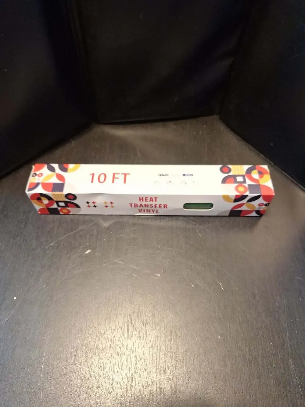 10 FT Roll Green Heat Transfer Vinyl (HTV) for Fabric DIY Crafts